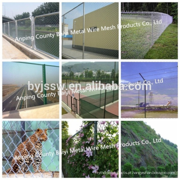 5 Feet Chain Link Fence / Galvanized Chain Link Fence For Sale